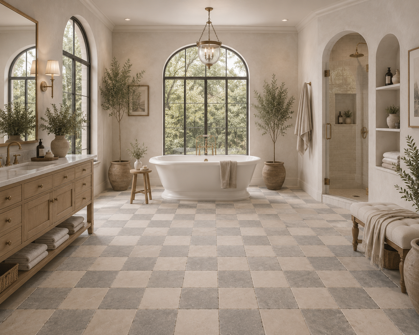 Virginia Tile is your source for popular Checkerboard tile.
